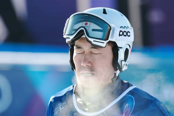 금지 왁스 사용으로 실격한 시바 마사키. 연합뉴스