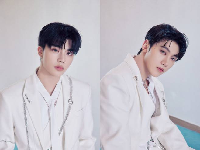 제로베이스원 박건욱(왼쪽)과 석매튜(사진=웨이크원)
