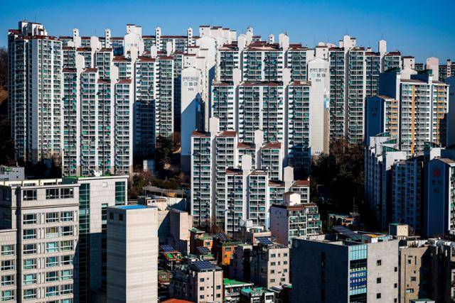 9일 서울 관악구에서 바라본 시내 아파트 단지. 뉴시스