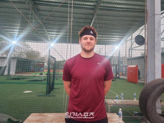 키움 히어로즈 새 외국인 투수 네이선 와일스. IS포토