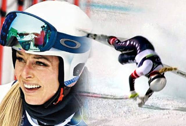 린지 본 사고 장면. AFP AP 연합뉴스