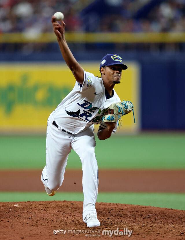 탬파베이 시절의 엘빈./게티이미지코리아