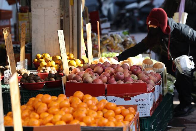 서울 마포구 망원시장 &copy;연합뉴스