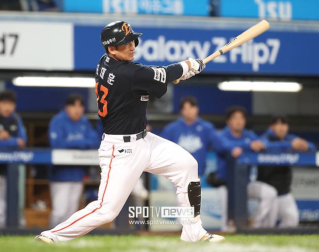 ▲ 최재훈은 대표팀에서 팀과 자신의 동반 성장을 기대했지만, 훈련 도중 불의의 부상으로 WBC 출전이라는 큰 꿈을 접었다 ⓒ곽혜미 기자