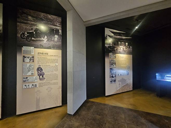 서대문형무소역사관 전시실. 1920년대 항일 독립운동으로 6·10만세운동 등의 안내판은 전시되어 있으나, 광주학생독립운동 관련 안내판은 찾아볼 수 없다. /김다란 기자 kdr@namdonews.com
