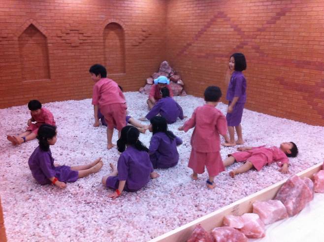 장흥 편백숲 우드랜드 편백소금찜질방·황토방. /남도일보DB