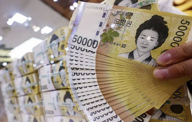 5만원권. (사진=연합뉴스)