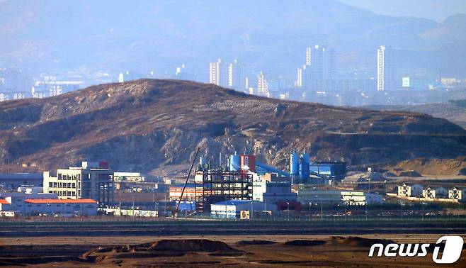 경기도 파주 도라전망대에서 바라본 개성공단 전경. (뉴스1 DB) 2019.2.27 ⓒ 뉴스1