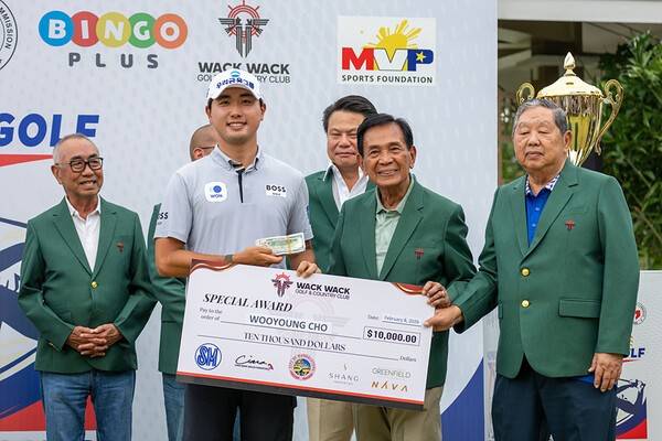 아시안투어 개막전 '필리핀 골프 챔피언십'에서 우승한 조우영. /사진=올댓스포츠 제공