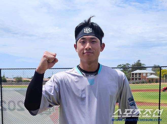 인터뷰에 임한 KT 유준규. 김영록 기자