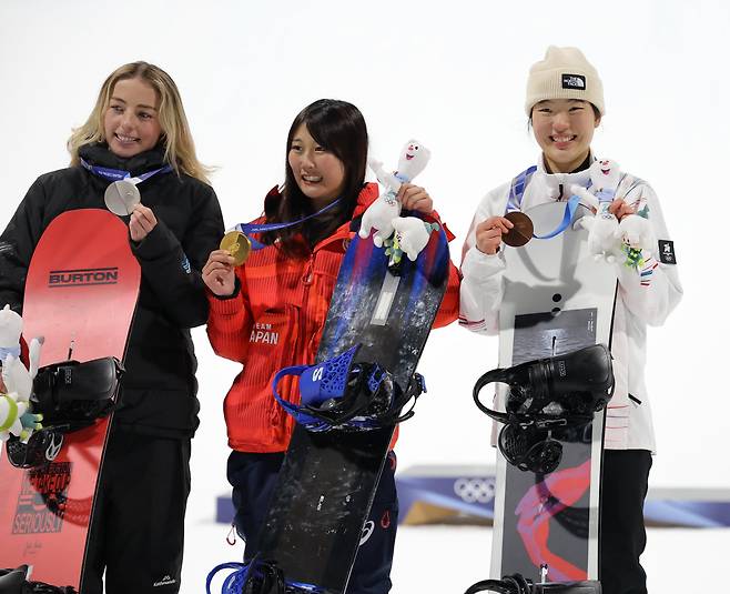 유승은 스노보드 빅에어 동메달<저작권자(c) 연합뉴스, 무단 전재-재배포, AI 학습 및 활용 금지>