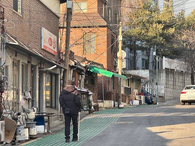 지난 9일 오후 4시 서울 동대문구의 한 재개발구역 현장. /박지윤 기자