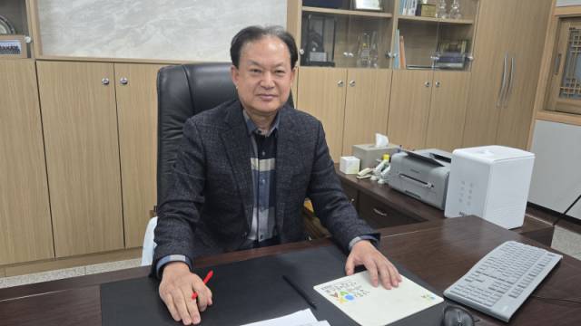 ▲김영석 고성군 산림조합장