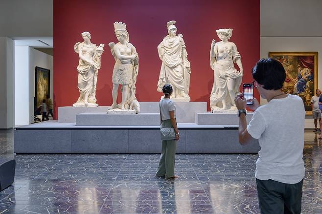 아부다비 루브르 전시전경. /아부다비 루브르 제공