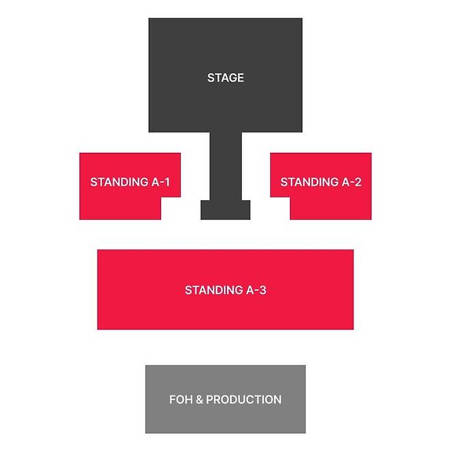 [서울=뉴시스] 방탄소년단 광화문 광장 공연 스탠딩석 배치도. (사진 = 위버스 캡처) 2026.02.10. photo@newsis.com *재판매 및 DB 금지