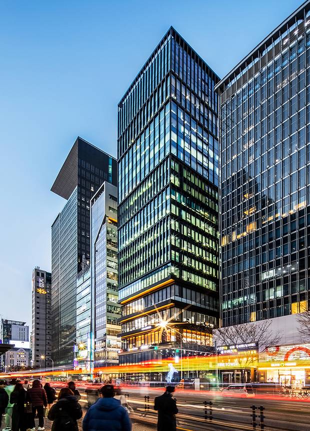 케이스퀘어 강남2 전경. 코람코자산신탁