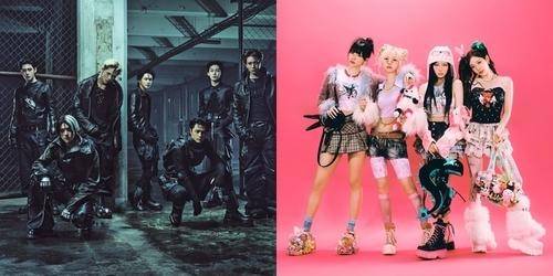 그룹 엔하이픈(왼쪽)과 에스파. 사진 제공=빌리프랩·SM엔터테인먼트