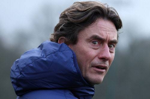 성적부진으로 부임 8개월 만에 전격 경질된 토마스 프랭크 토트넘 감독. 사진=AFPBBNews