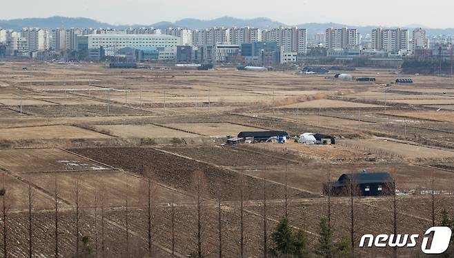 3기 신도시로 지정된 경기도 부천시 대장동 대장신도시 예정부지의 모습. ⓒ 뉴스1 이재명 기자