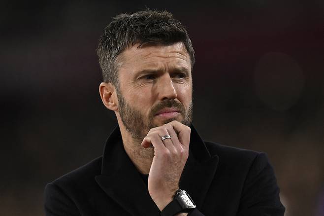 맨유의 캐릭 감독. 로이터연합뉴스