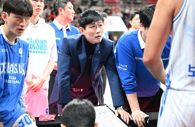 강혁 대구 한국가스공사 감독. 사진=KBL