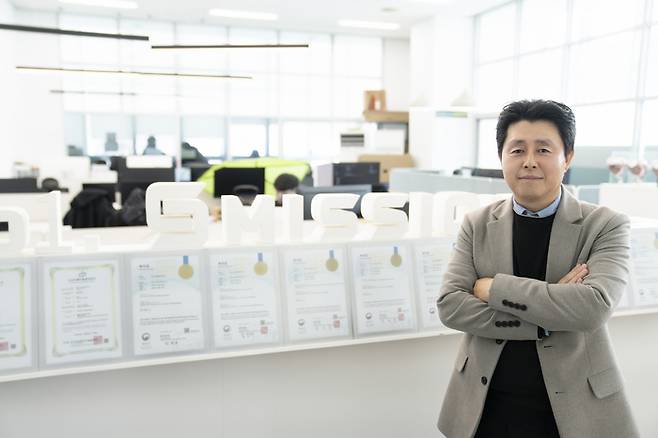 지미션 한준섭 대표. [사진제공 = 지미션]