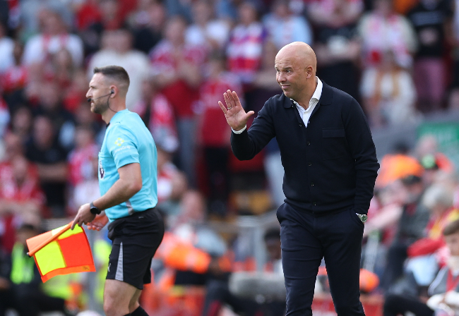 리버풀 아르네 슬롯 감독. 사진=EPA=연합뉴스 제공