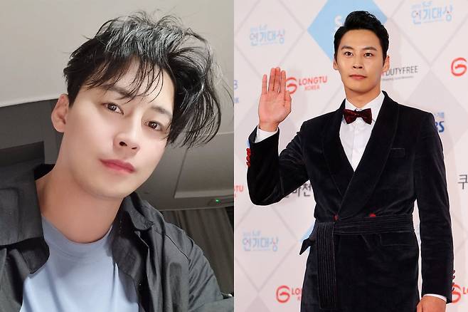 배우 정은우. 정씨 사화관계망서비스(SNS) 캡처·연합뉴스