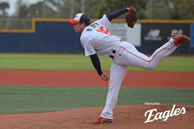 ▲ 올해 한화 마운드에서 중요한 임무가 기대를 모으는 왕옌청 ⓒ한화이글스