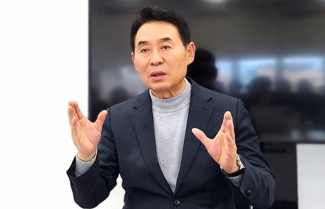 ▲ 백영현 포천시장이 옛 6군단 부지 반환과 관련해