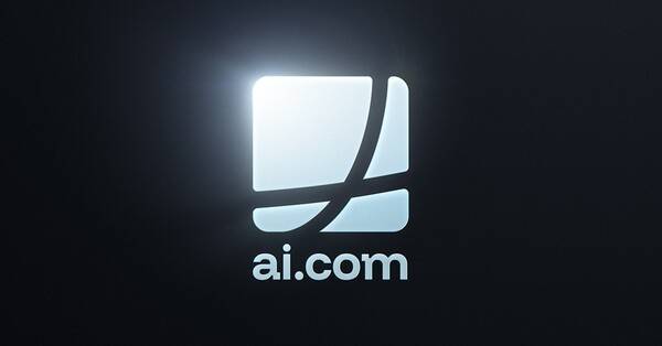 ai.com 공식 로고.&nbsp;ai.com 제공