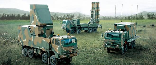 LIG넥스원의 중거리&nbsp;지대공 요격 미사일&nbsp;