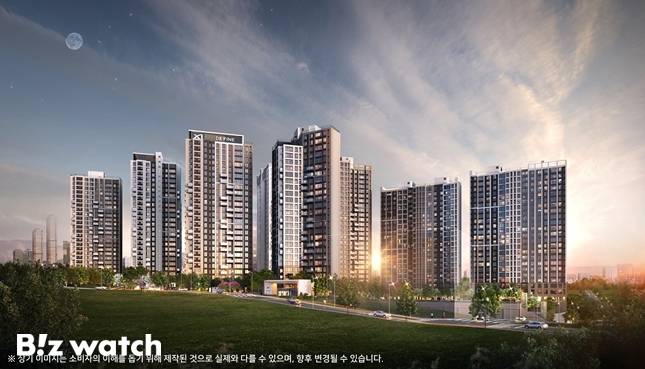 라클라체자이드파인 투시도./자료=GS건설