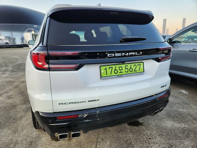 GMC ‘아카디아 드날리 얼티밋’ (사진=이데일리 이배운 기자)