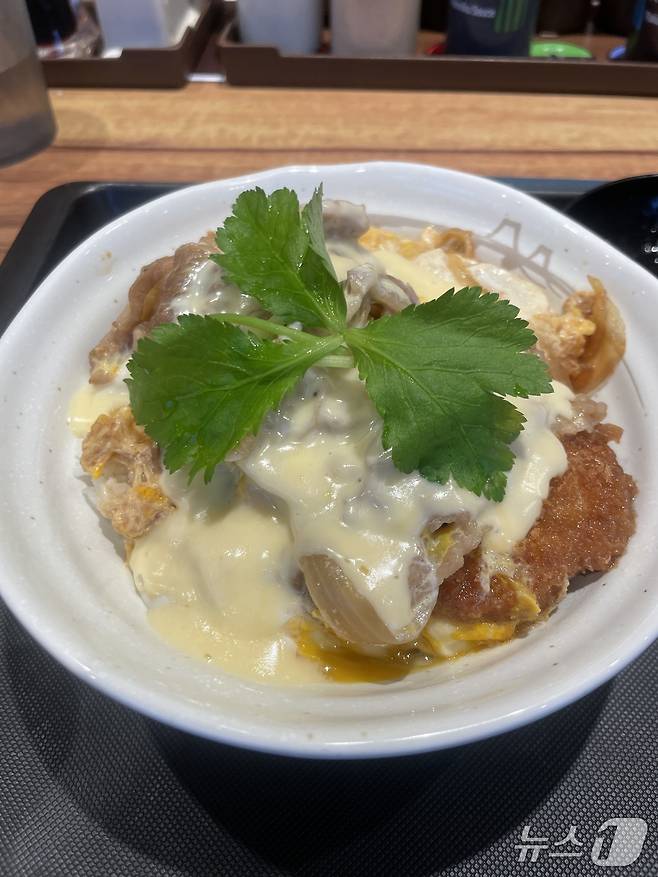 일본식 치즈덮밥. (필자 제공)