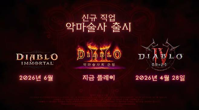 '디아블로2(디아2)' 래더 12시즌 종료 및 13시즌 일정 확정… "지금 바로 플레이 가능"