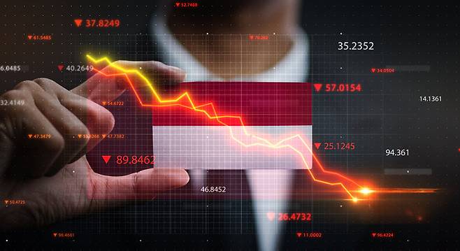 동남아 최대 경제 대국, 인도네시아에 대한 경고음이 금융시장에서 울리고 있다. 게티이미지
