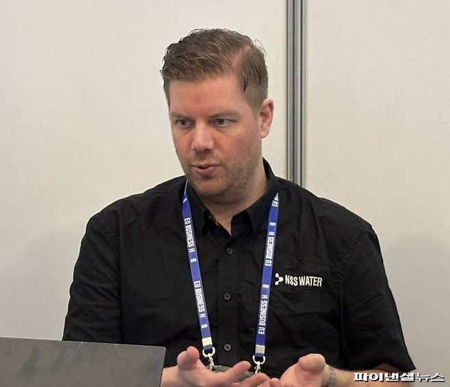 비외른 홀름스트룀 NSS Water 최고경영자(CEO).사진=홍채완 기자