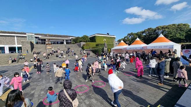 2023년 '설 민속한마당' 잔치 장면 ⓒ제주민속자연사박물관 제공