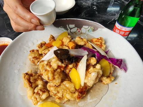 ‘북경’의 탕수육은 ‘겉바속촉’ 그 자체였다.