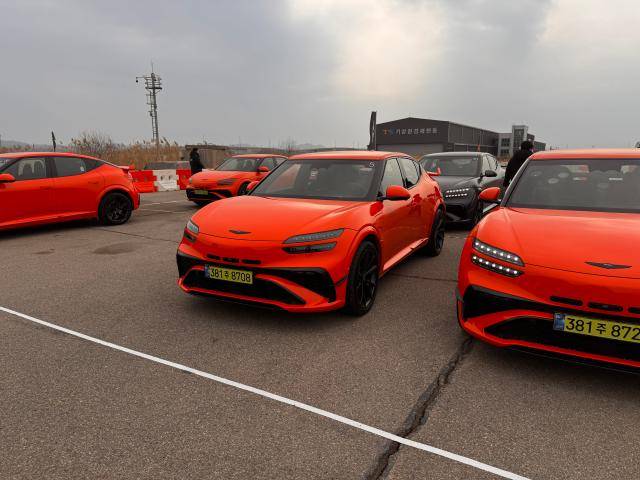 제네시스 GV60 마그마 [사진=이성진 기자]