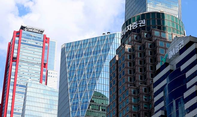 여의도증권가 . 사진 한국경제