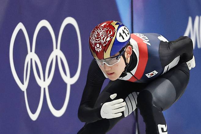 2026 밀라노ㆍ코르티나담페초 동계올림픽에 출전하는 쇼트트랙 임종언이 8일(현지시간) 이탈리아 밀라노 아이스스케이팅 아레나에서 훈련하고 있다. 사진 | 연합뉴스