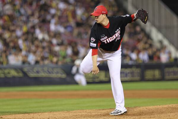 KIA 타이거즈 투수 정해영. 사진┃KIA 타이거즈