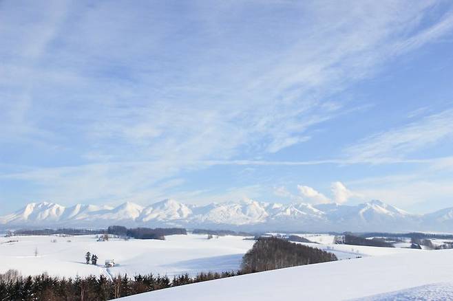 일본에서는 최근 백컨트리 스노보드를 즐기던 한국인 조난 사례가 잇따르고 있다. 홋카이도 설산 전경. 기사의 설명을 돕기 위한 자료. 게티이미지