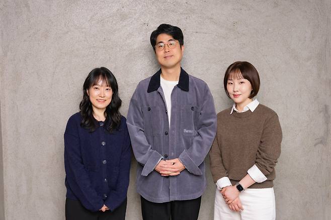 '솔로지옥5' 박수지(왼쪽부터), 김재원, 김정현 PD. /넷플릭스