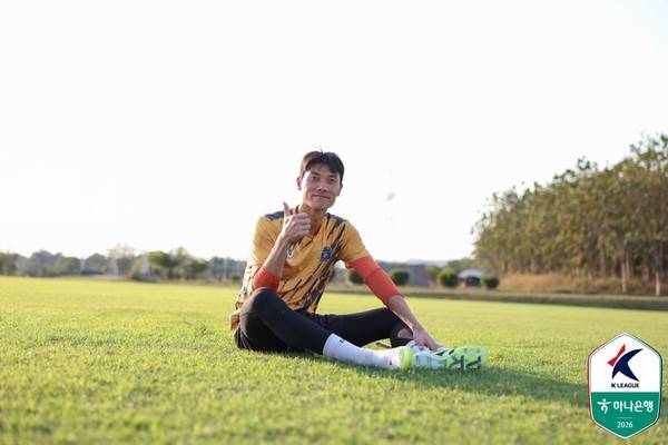 김정훈(FC안양). 한국프로축구연맹 제공