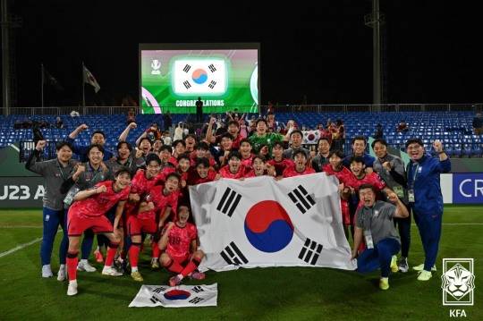 이민성호, 호주 2-1 잡고 U-23 아시안컵 4강행. 사진[연합뉴스]