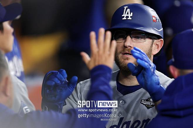 ▲ LA 다저스와 1000만 달러 구단 옵션으로 계약을 연장한 맥스 먼시.