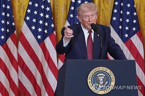트럼프 대통령 [AP=연합뉴스 자료사진. 재판매 및 DB 금지 ]